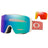 oakley line miner pro m goggles-color-hibiscus+ prizm argon & prizm torch