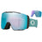 oakley line miner pro m goggles-color-pacific corduroy+ prizm sapphire & prizm iced