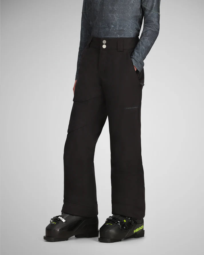 obermeyer brisk kids’ pants-color-black ii