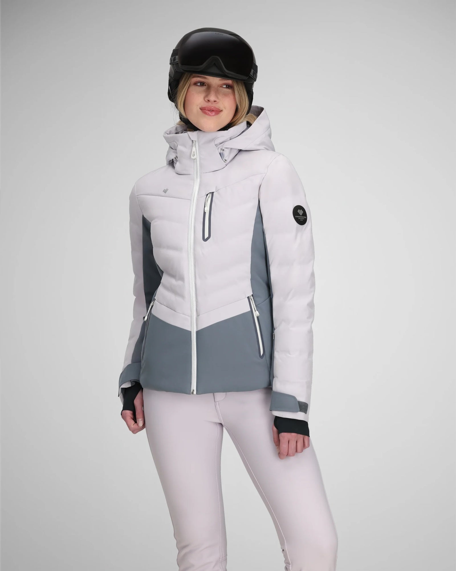 obermeyer cosima women’s down jacket-color-moonlight