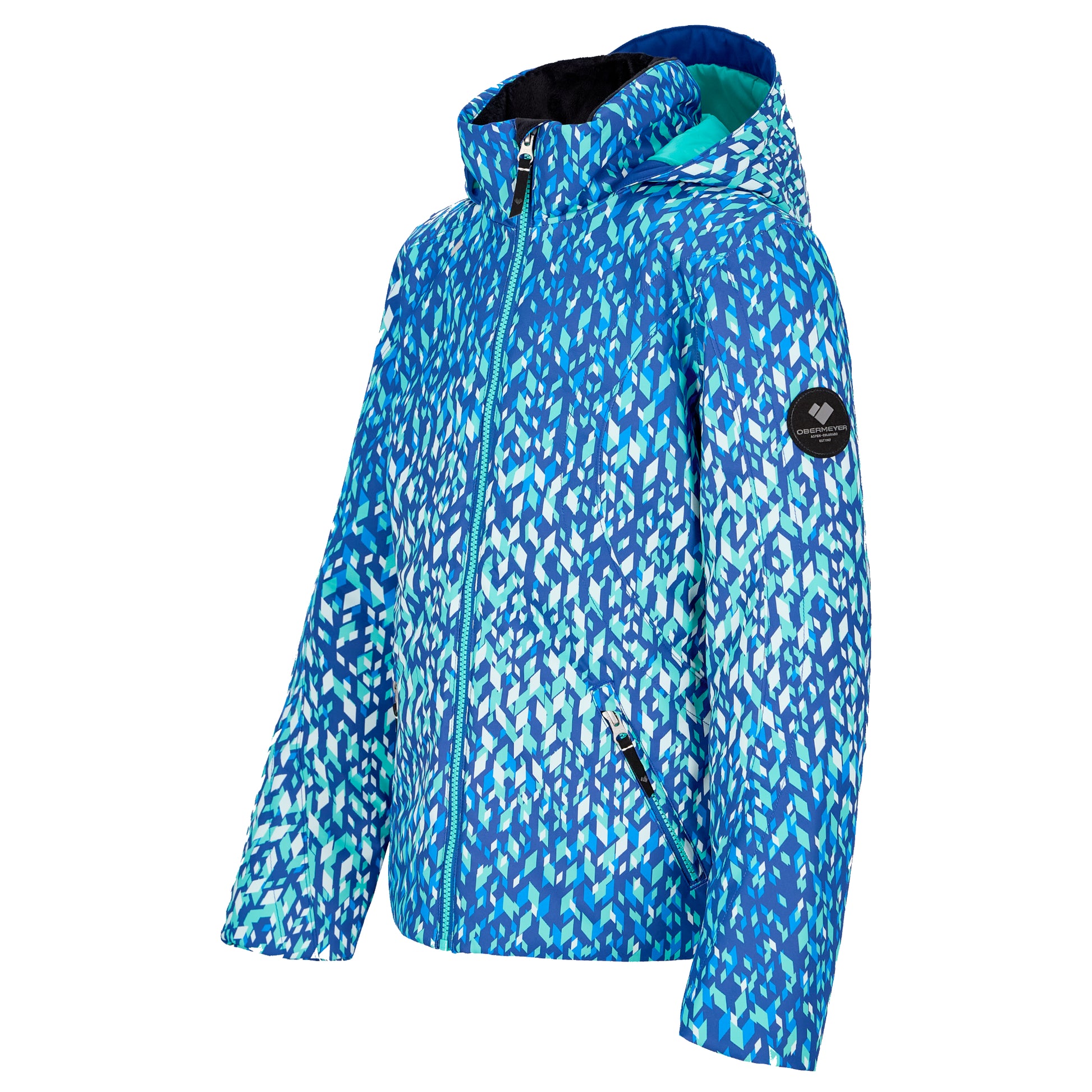 obermeyer rylee kids’ jacket-color-atmospheric art