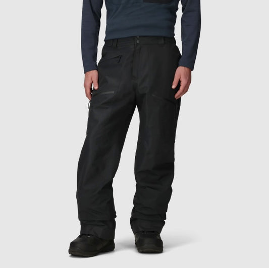 outdoor research powderverse men’s pants-color-black