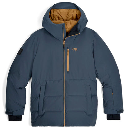 outdoor research snowcrew men’s down jacket-color-atlantic