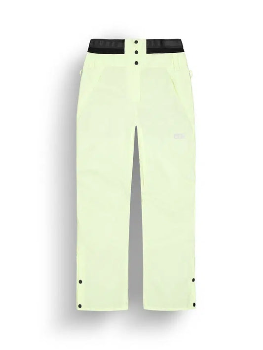 picture organic treva women’s pants-color-lime cream