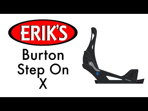burton step on x re:flex snowboard bindings 2025