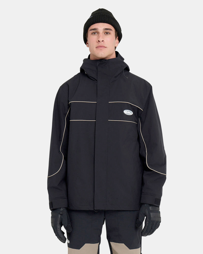 quiksilver high altitute 20k men’s jacket-color-black
