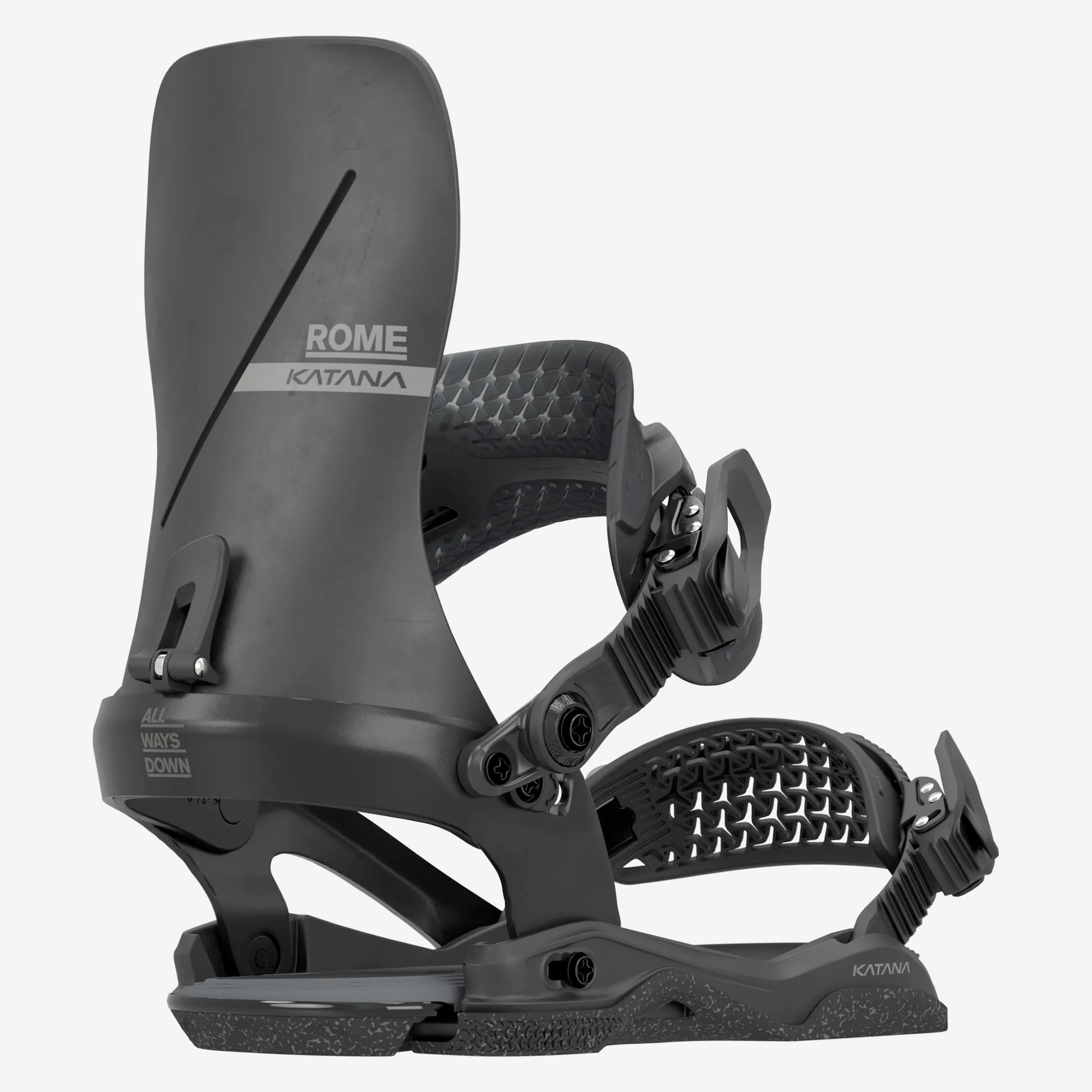 rome katana aw men’s snowboard bindings-color-black
