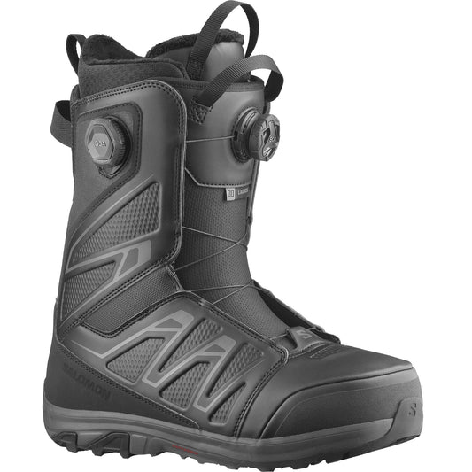 salomon launch boa sj boa men’s snowboard boots 2026-color-black / black / black