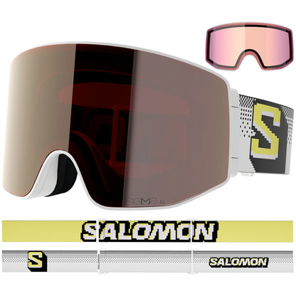 salomon sentry prime sigma goggles with bonus lens-color-wh pixel/gm
