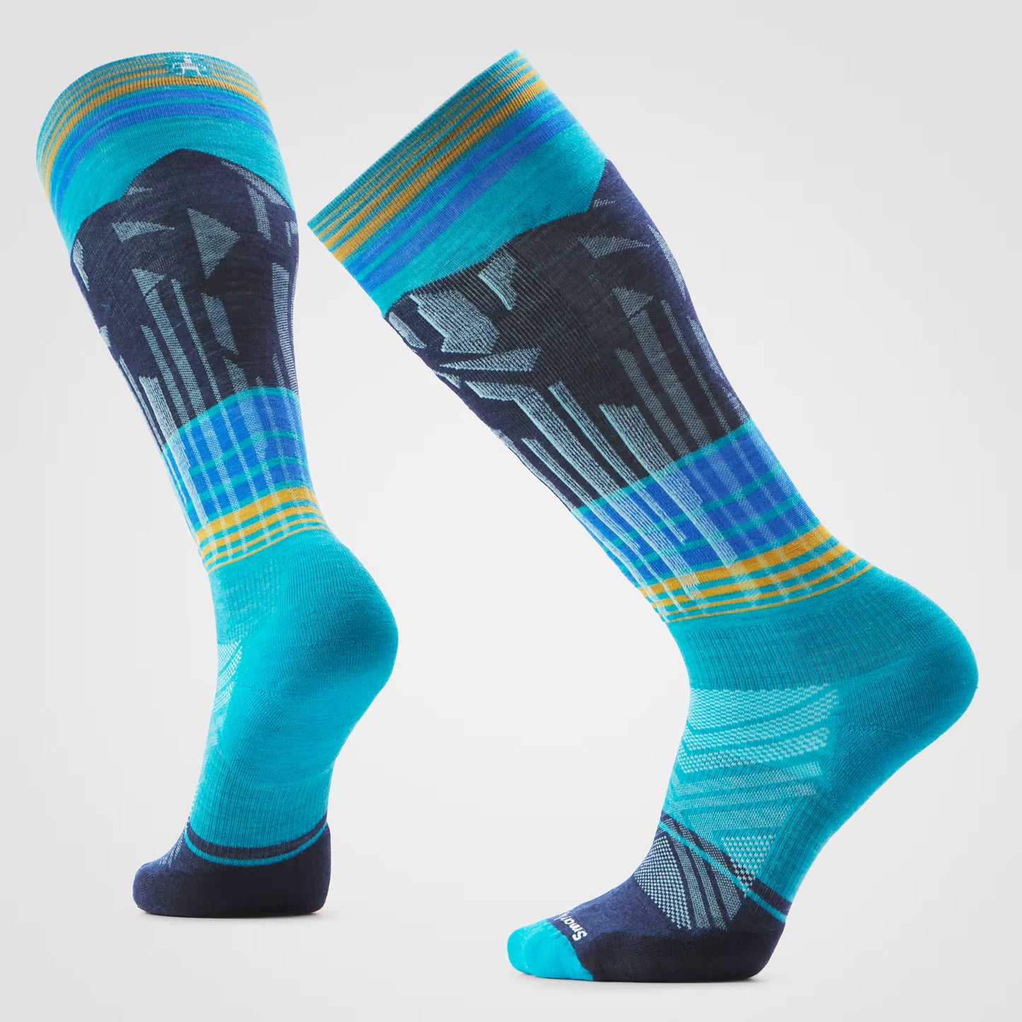 smartwool targeted cushion pattern over the calf socks-color-capri