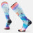 smartwool zero cushion ski day print over the calf socks