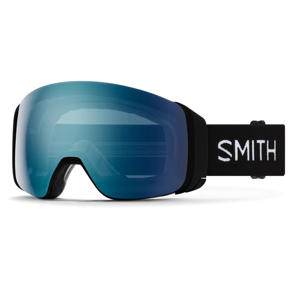 smith 4d mag goggles-color-black | chromapop everyday blue mirror