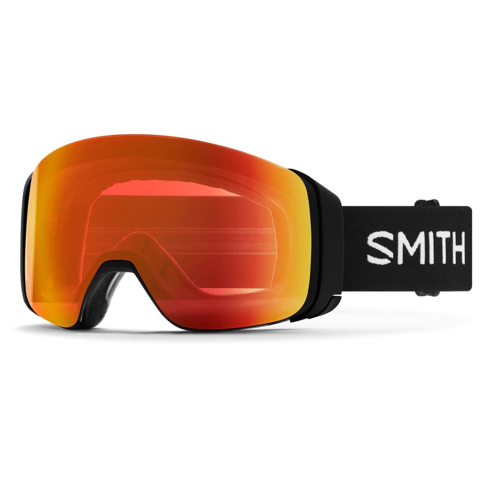 smith 4d mag goggles-color-black || chromapop everyday red mirror
