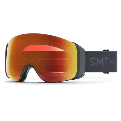 smith 4d mag goggles-color-slate || chromapop everyday red mirror