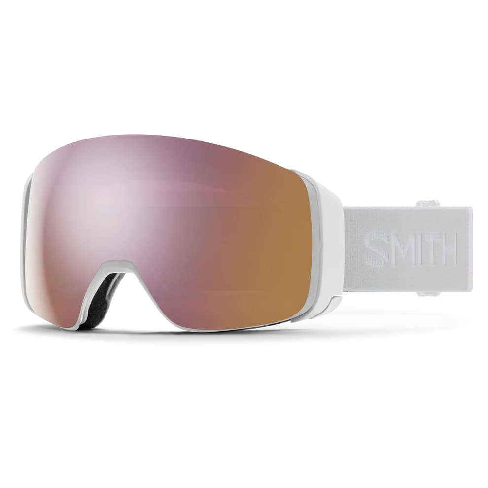 smith 4d mag goggles-color-white vapor  || chromapop everyday rose gold mirror