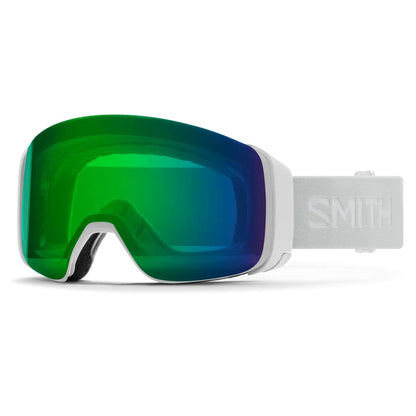 smith 4d mag goggles-color-white vapor || chromapop everyday green mirror