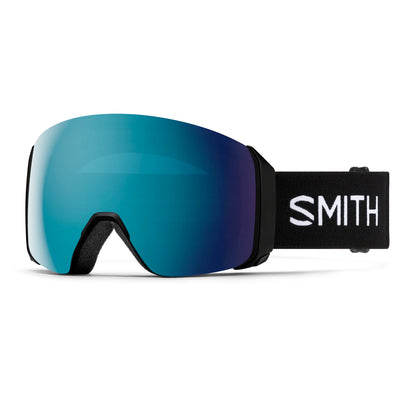 smith 4d mag xl goggles-color-black | chromapop sun blue mirror