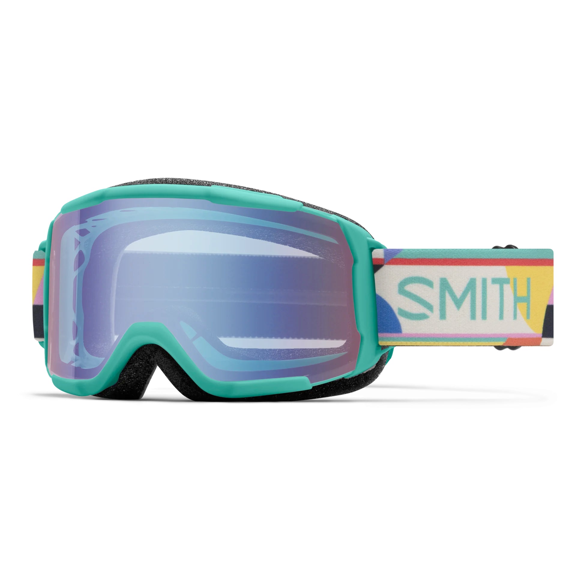 smith daredevil kids’ goggles-color-jade formations | blue sensor mirror