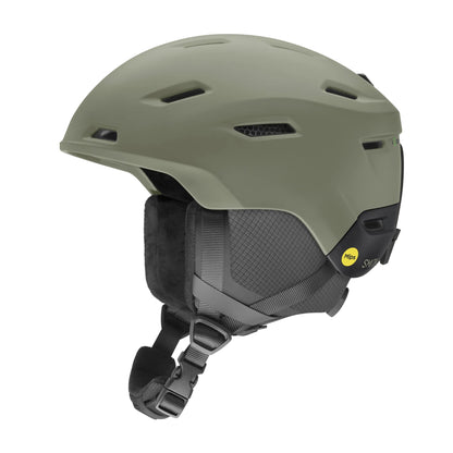 smith descend mips helmet-color-matte fatigue green / black