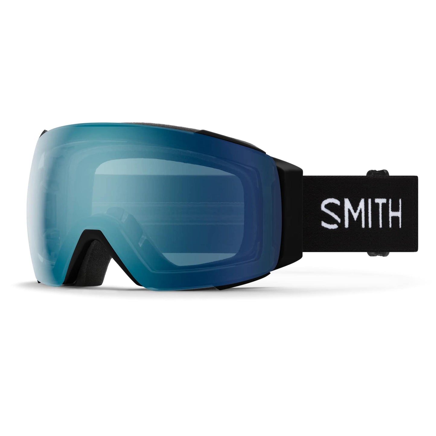 smith i​/o mag goggles-color-black | chromapop everyday blue mirror