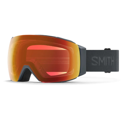 smith i​/o mag goggles-color-slate | chromapop everyday red mirror