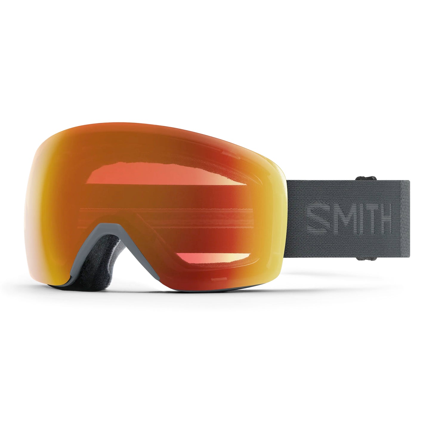 smith i/o mag xl goggles-color-slate | chromapop everyday red mirror
