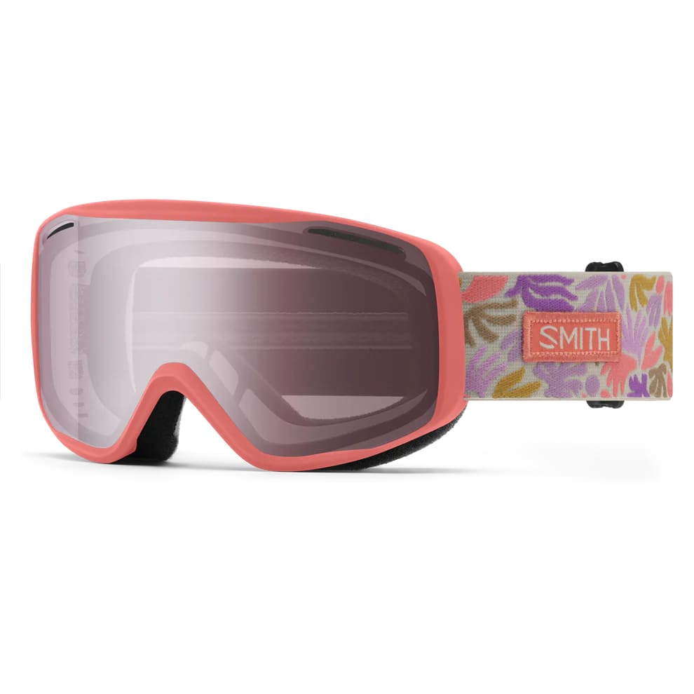 smith rally goggle-color-flare flora | ignitor mirror