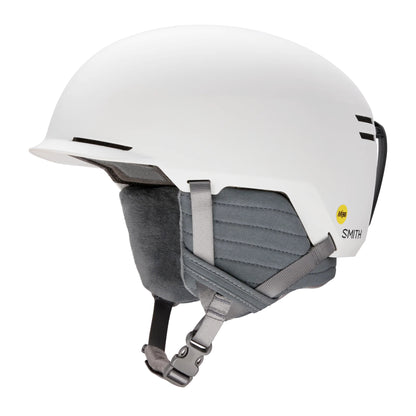 smith scout mips helmet-color-matte white