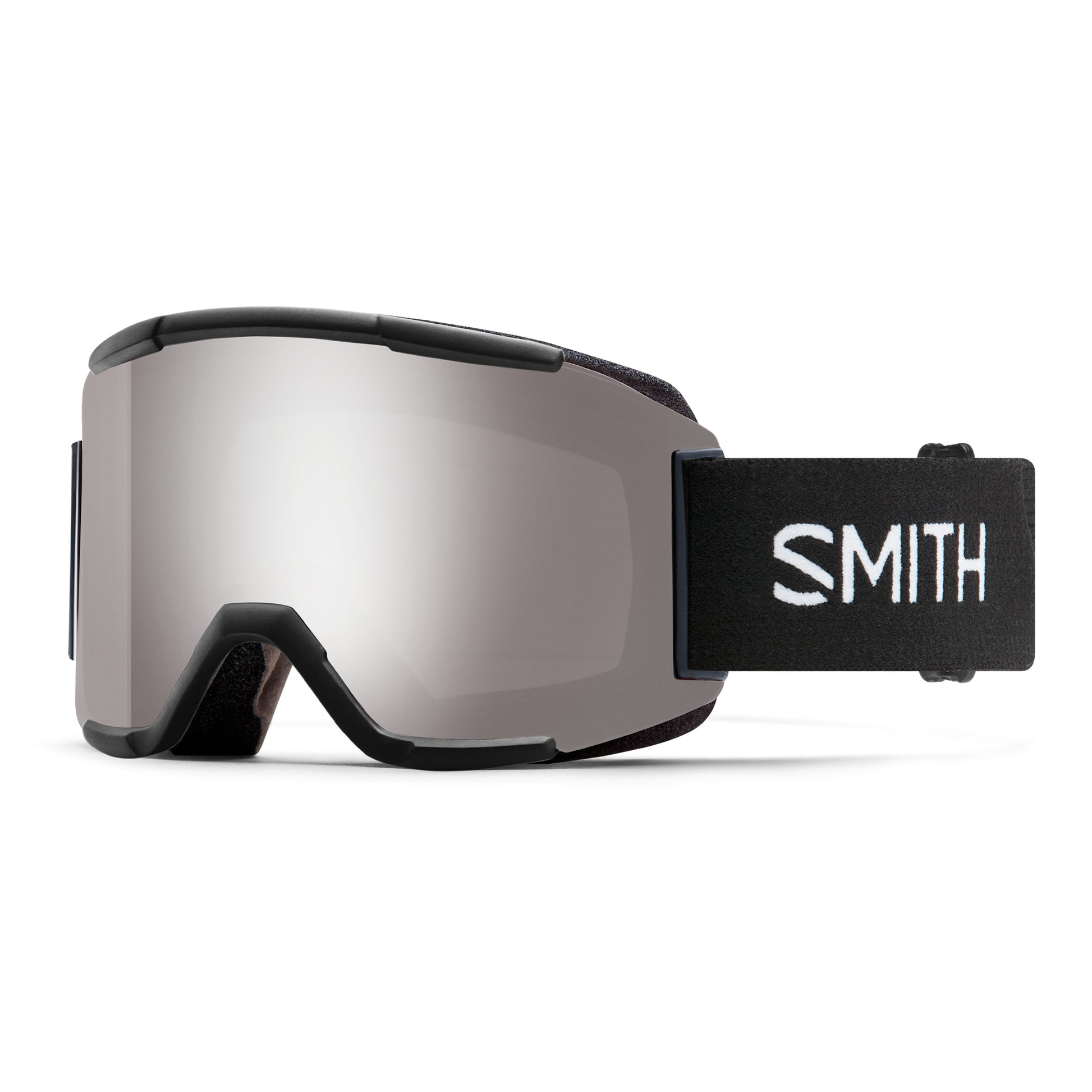 smith squad goggle-color-black || chromapop sun platinum mirror