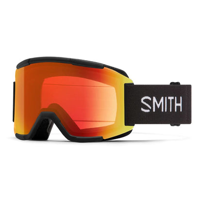 smith squad goggle-color-black || chromapop everyday red mirror