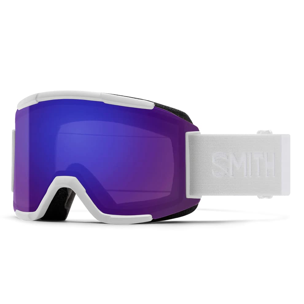 smith squad goggle-color-white vapor || chromapop everyday violet mirror