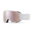 smith squad s goggle-color-white vapor || chromapop everyday rose gold mirror