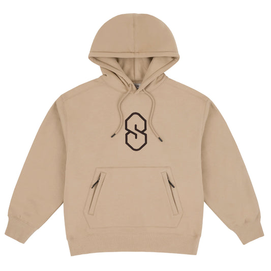 souvenir dwr tech hoodie-color-british khaki