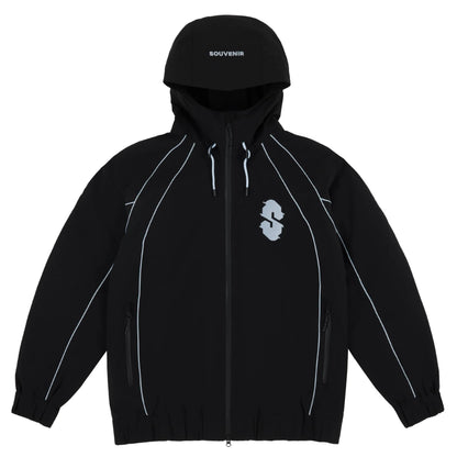 souvenir insulated track jacket-color-blk