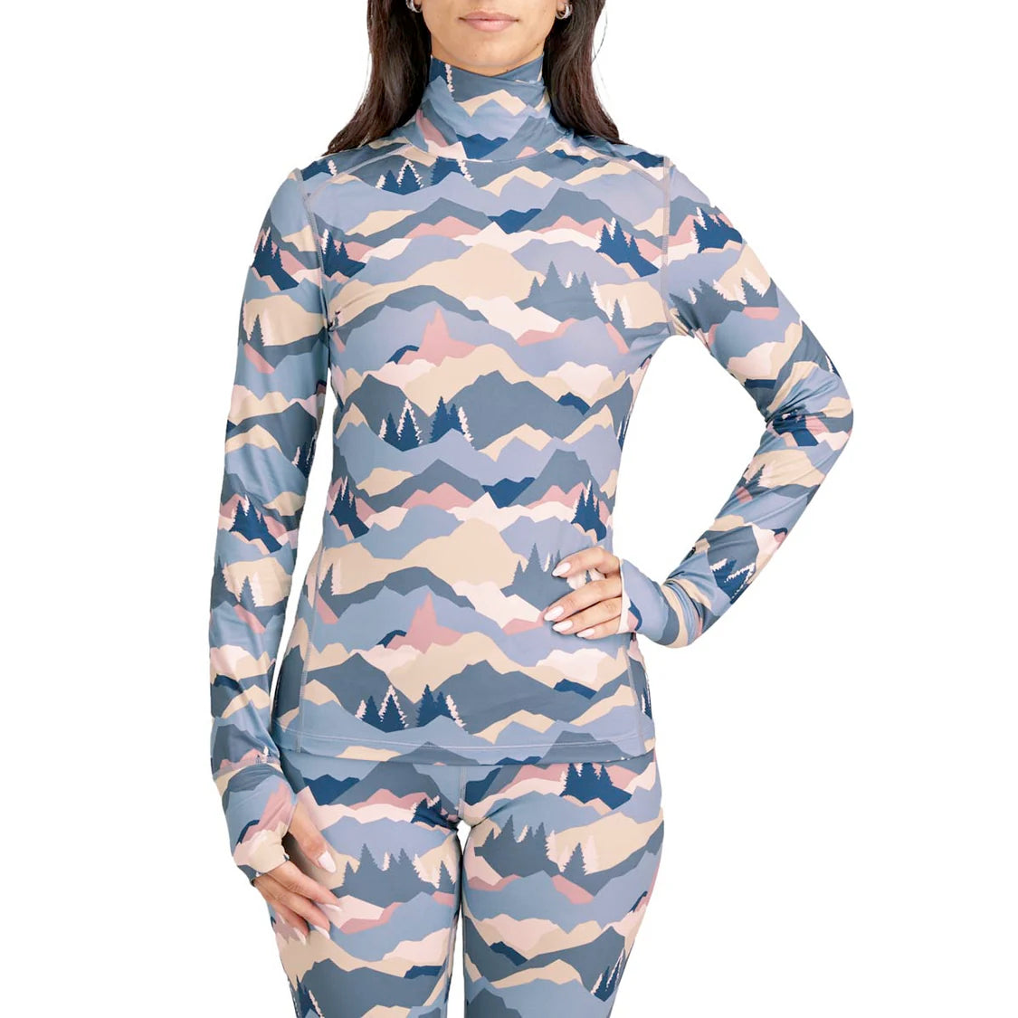 terramar women’s 2.0 baselayer turtleneck