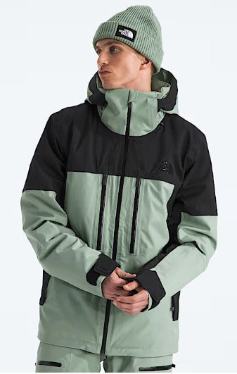 the north face chakal jacket-color-slate moss/tnf black