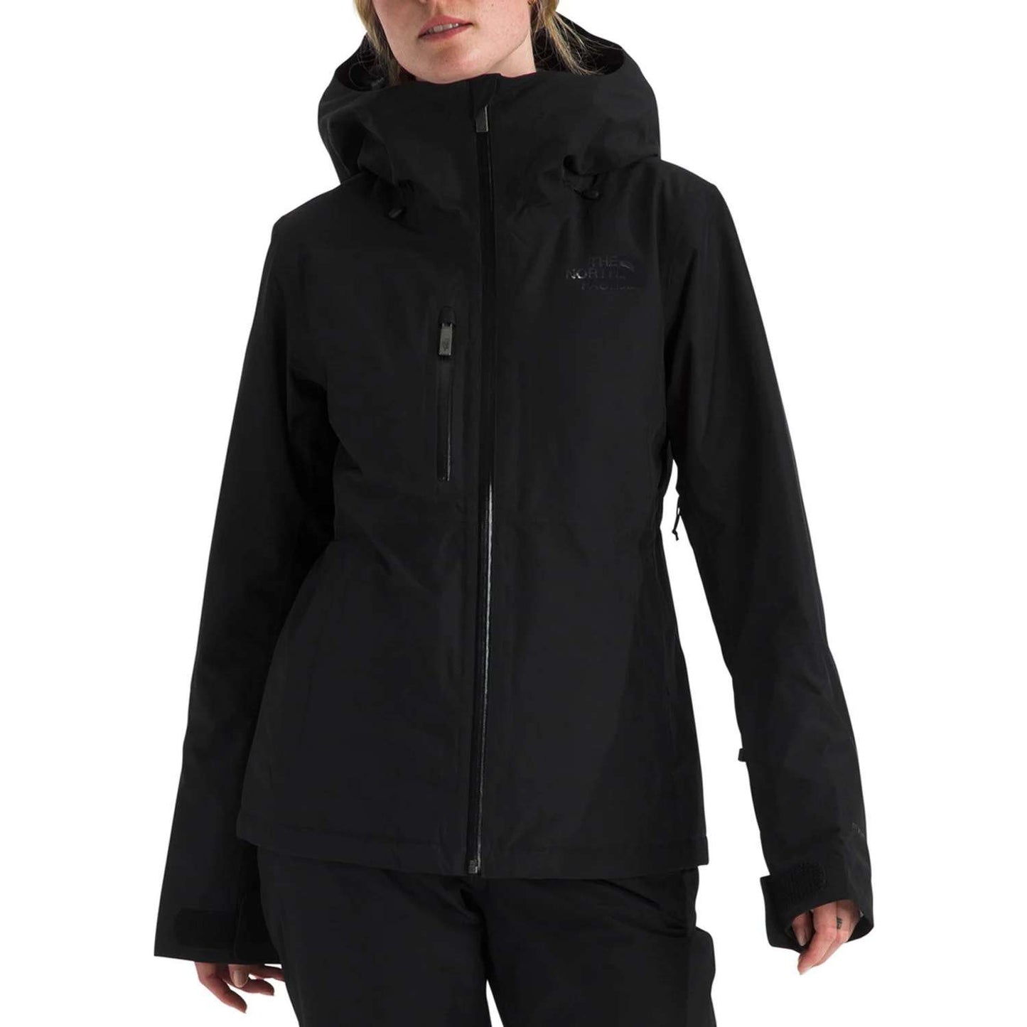 the north face descendit women’s jacket-color-blk