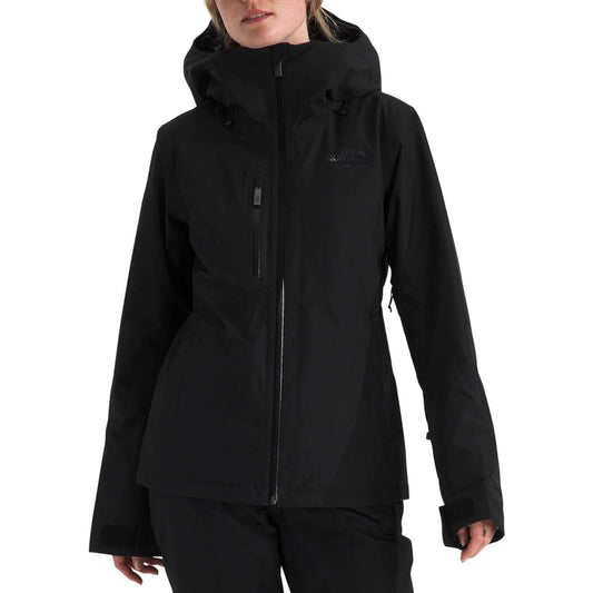 the north face descendit women’s jacket-color-blk