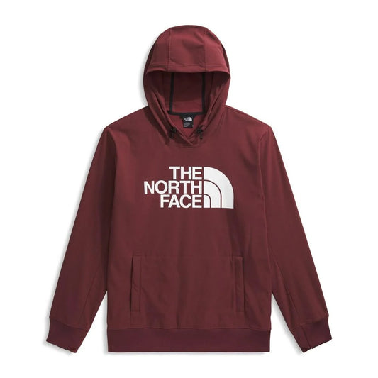 the north face men's tekno logo hoodie-color-sumac