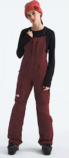 the north face women’s freedom insulated bibs-color-sumac