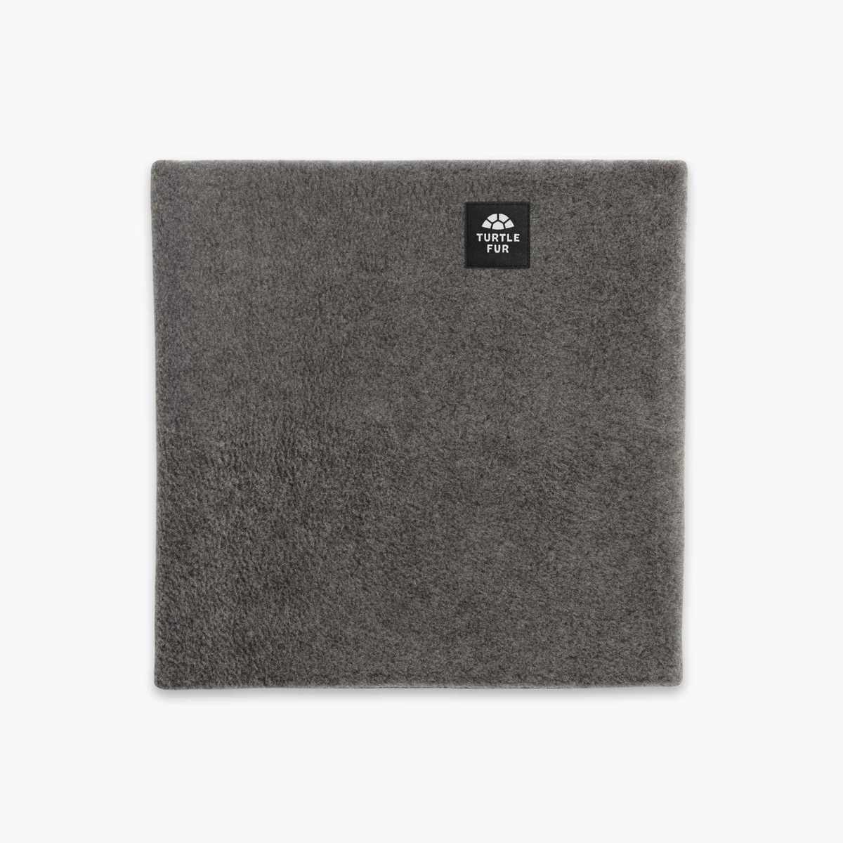 turtle fur chelonia 150 double layer neck warmer-color-charcoal