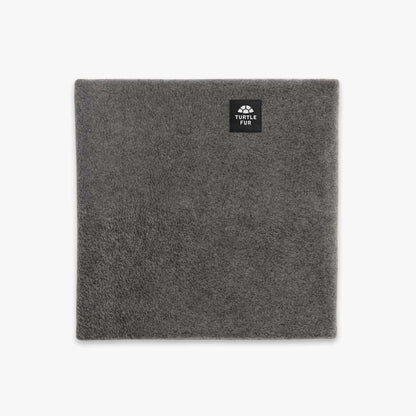 turtle fur chelonia 150 double layer neck warmer-color-charcoal