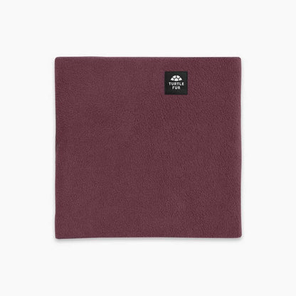 turtle fur chelonia 150 double layer neck warmer-color-cherry lacquer