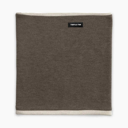 turtle fur comfort luxe double layer face warmer-color-barbark