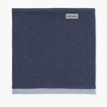 turtle fur comfort luxe double layer face warmer-color-dendenim