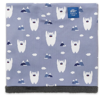 turtle fur kids’ comfort shell neckwarmer-color-snow monster