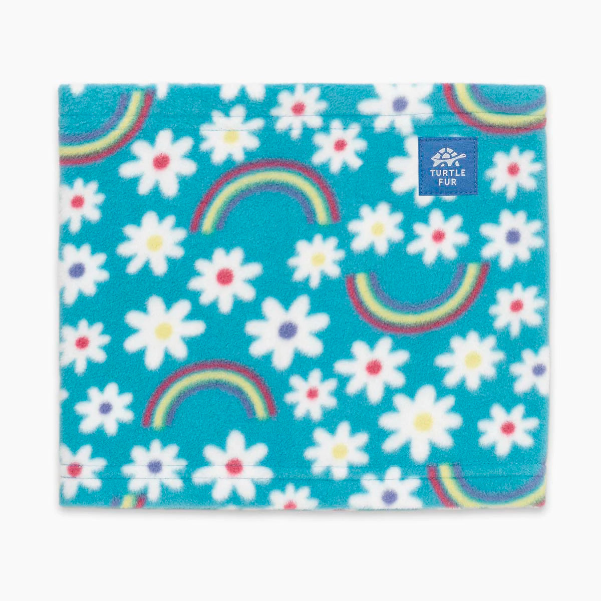 turtle fur kids’ fleece neckwarmer-color-sprinkle delight