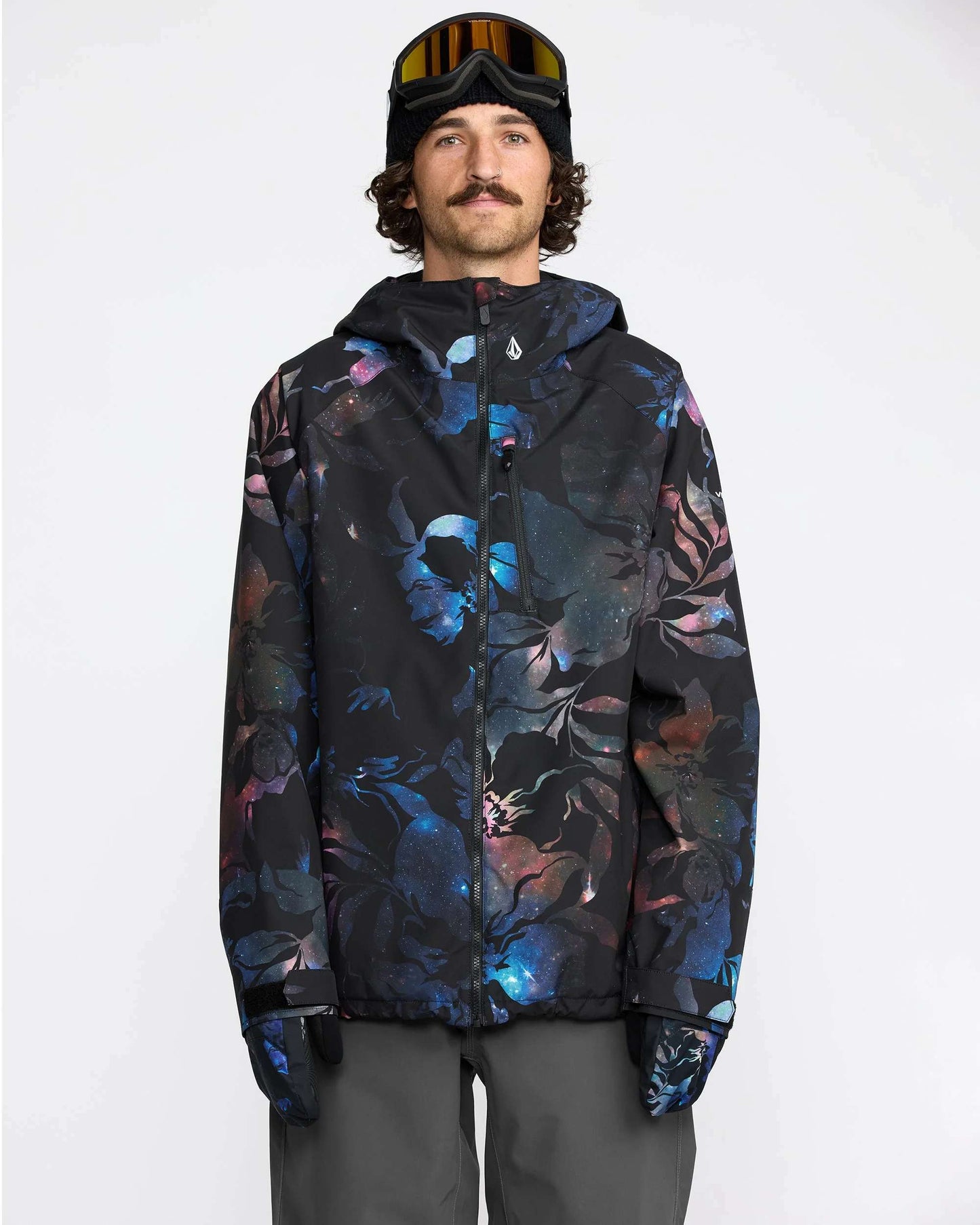 volcom 2836 men’s insulated jacket-color-space aloha