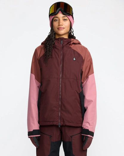 volcom agate insulated jacket-color-oxb