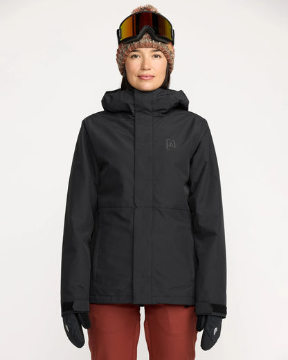 volcom bolt insulated women’s jacket-color-black